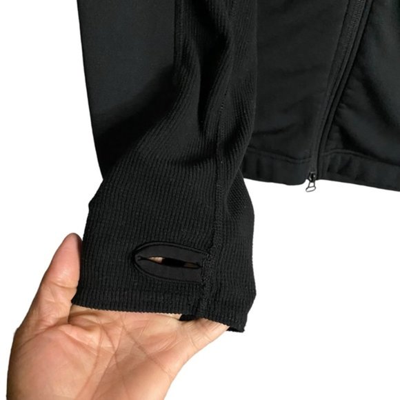 Roots Men's Black Soft Shell Full Zip Long Sleeve Jacket - Picture 4 of 9